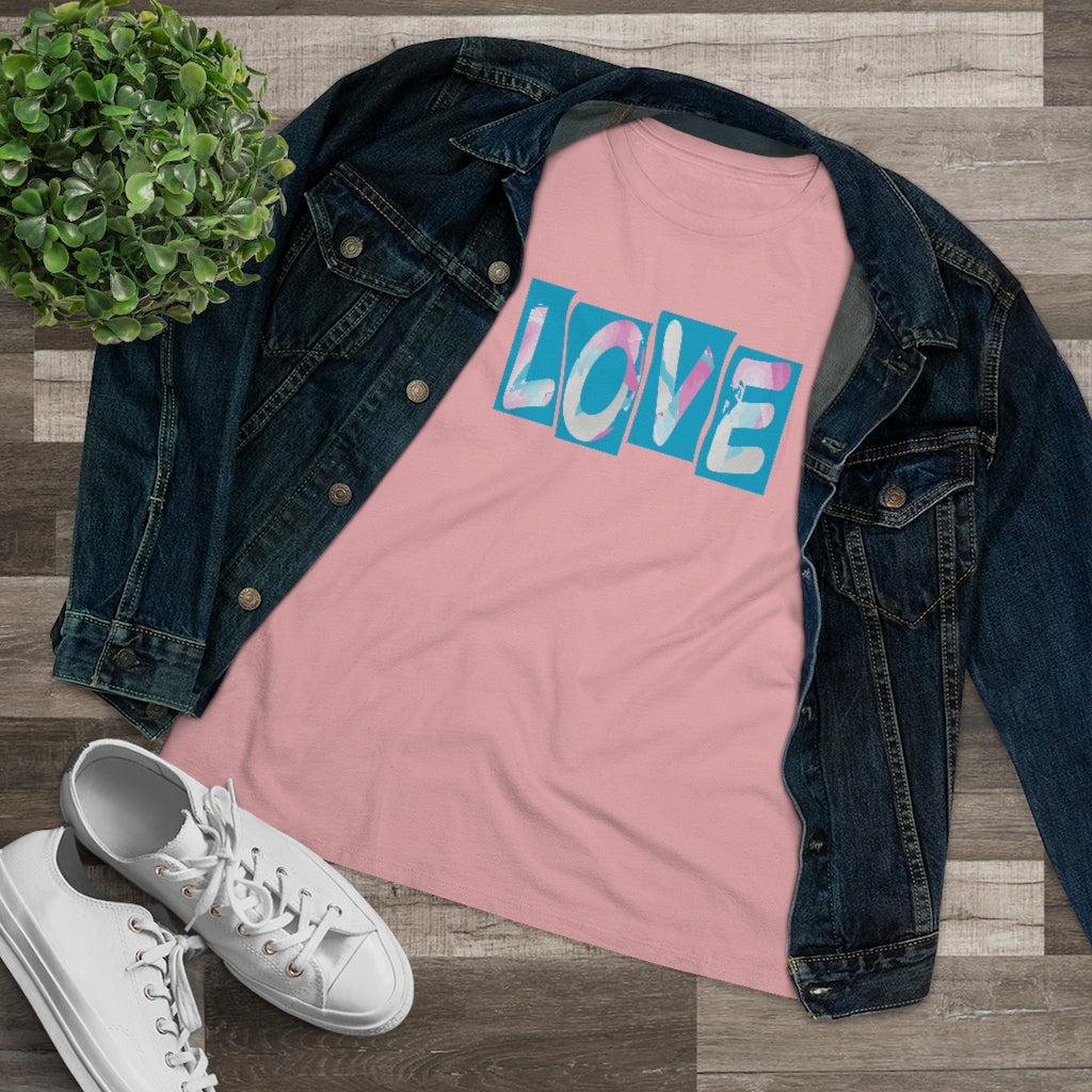 Blue Love Graphic Tee