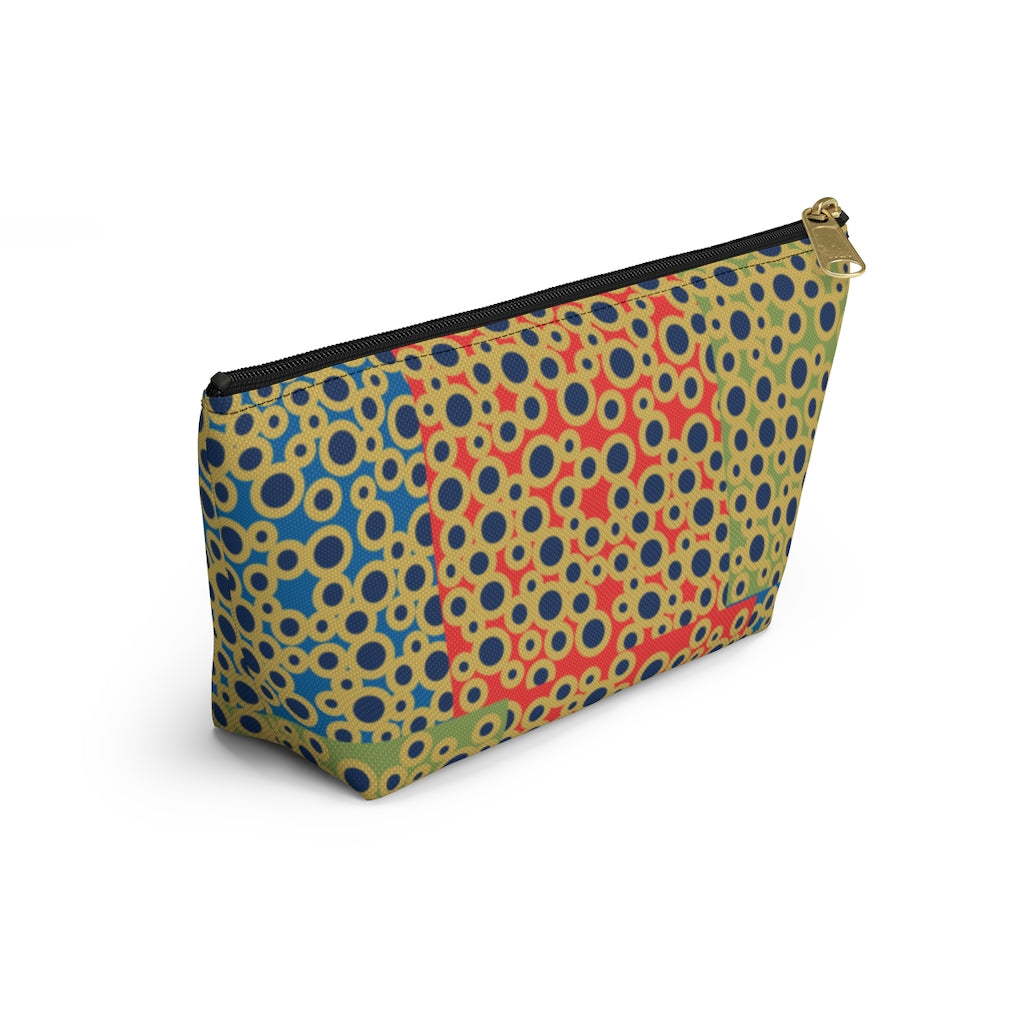 Awkward Dots Accessory Pouch w T-bottom