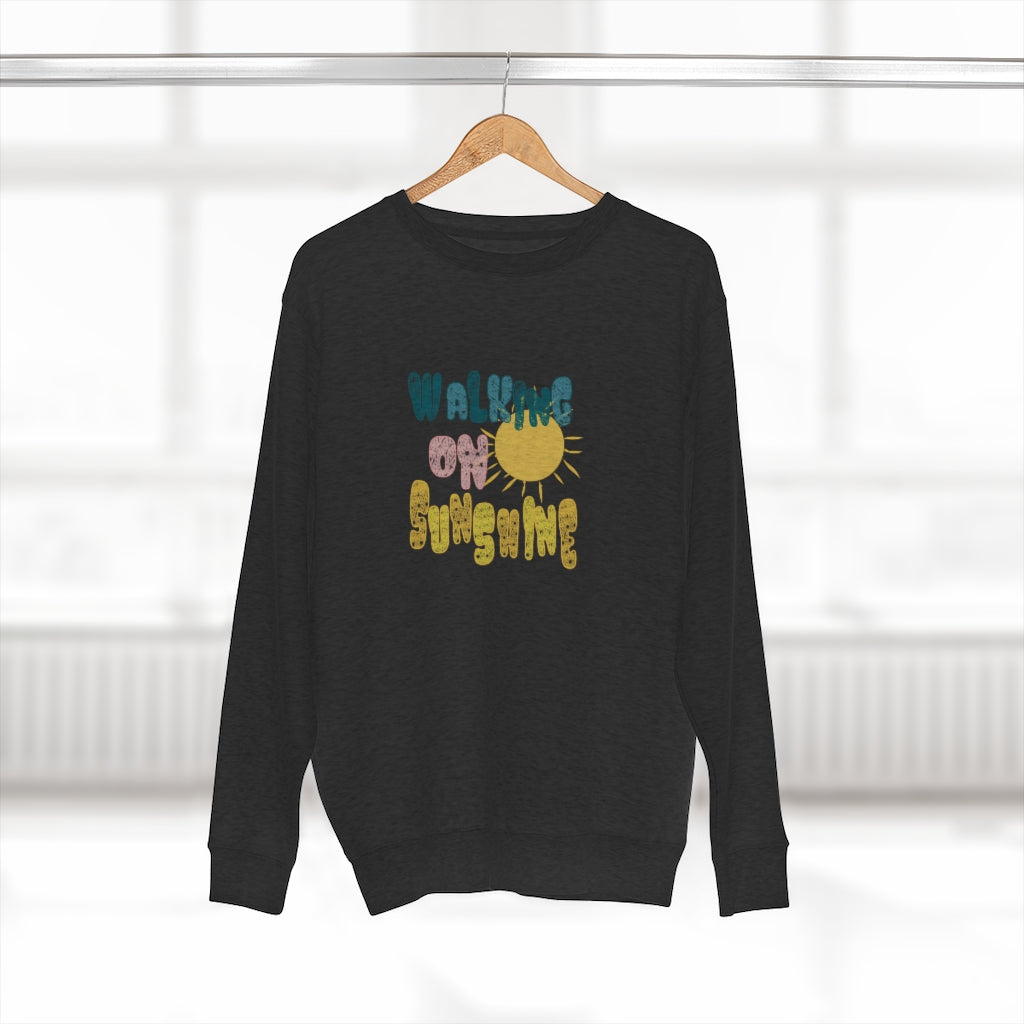 Walking On Sunshine Graphic Crewneck Sweatshirt