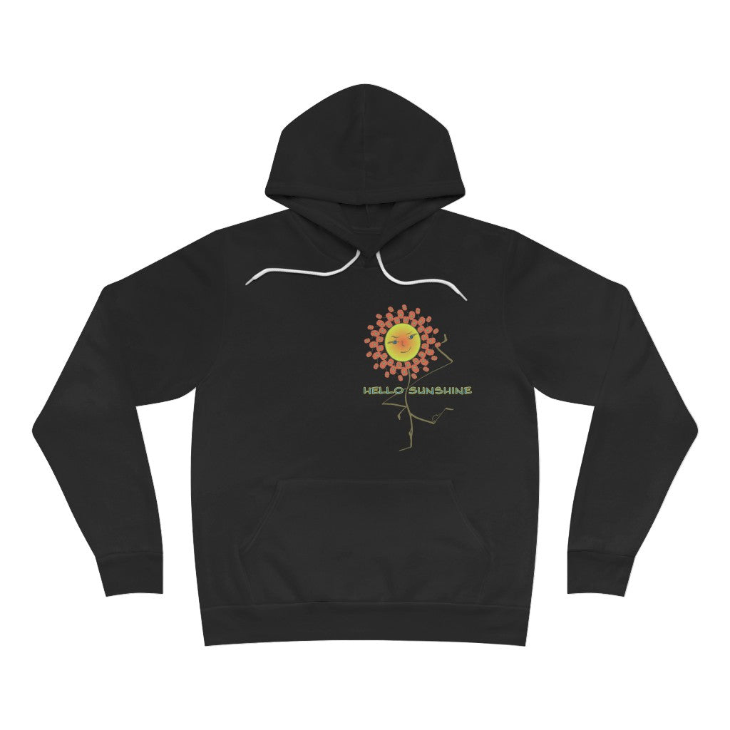 Hello Sunshine Sponge Fleece Graphic Pullover Hoodie