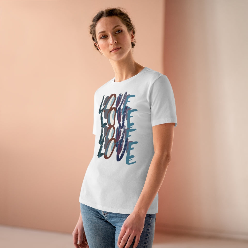 Love Abstract Graphic Tee