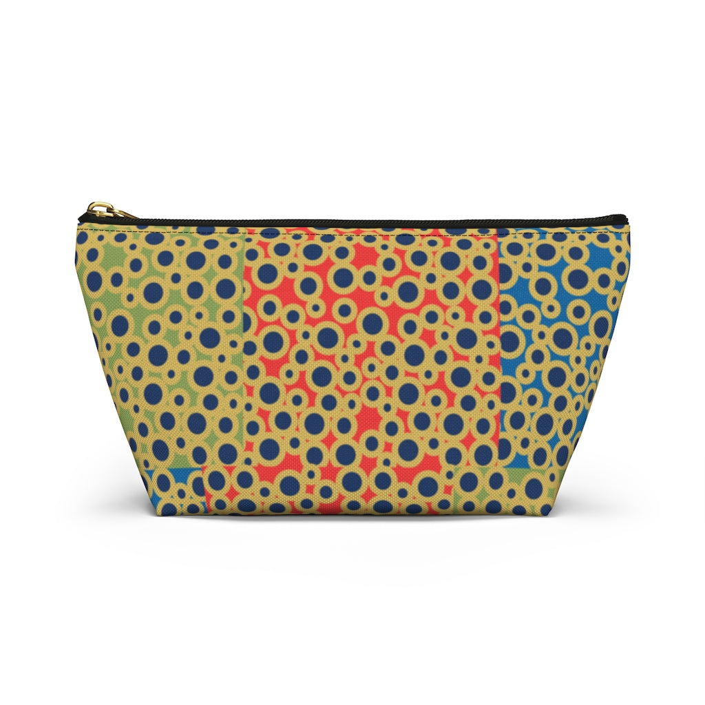 Awkward Dots Accessory Pouch w T-bottom