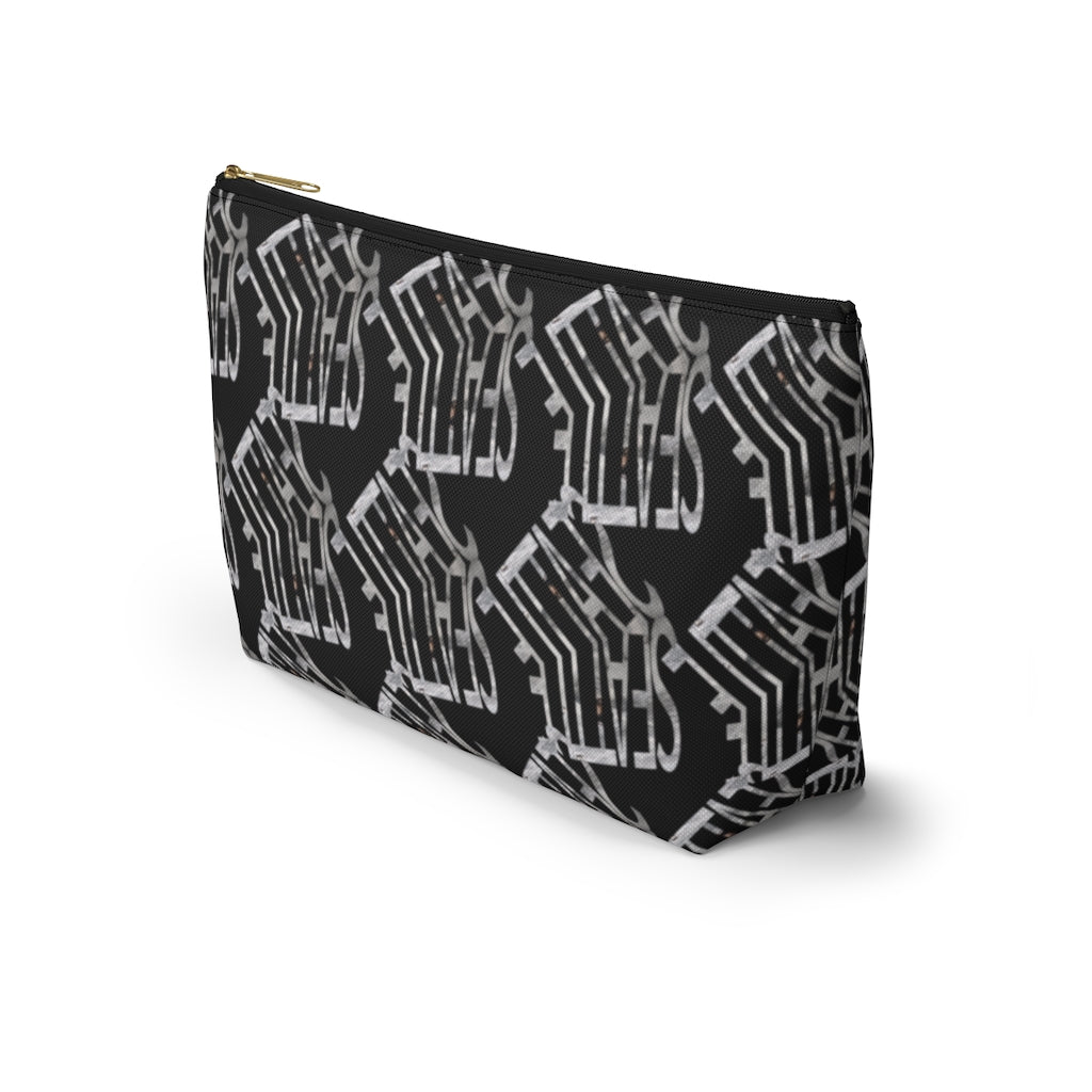 Seattle Graphic Pattern Accessory Pouch w T-bottom